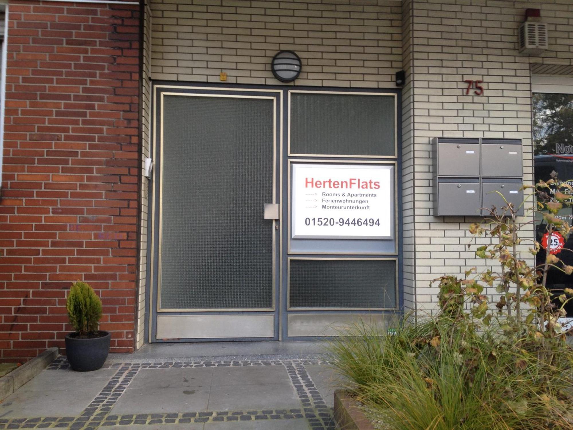 Hertenflats - Rooms & Apartments - Kreis Recklinghausen Herten  Exteriör bild